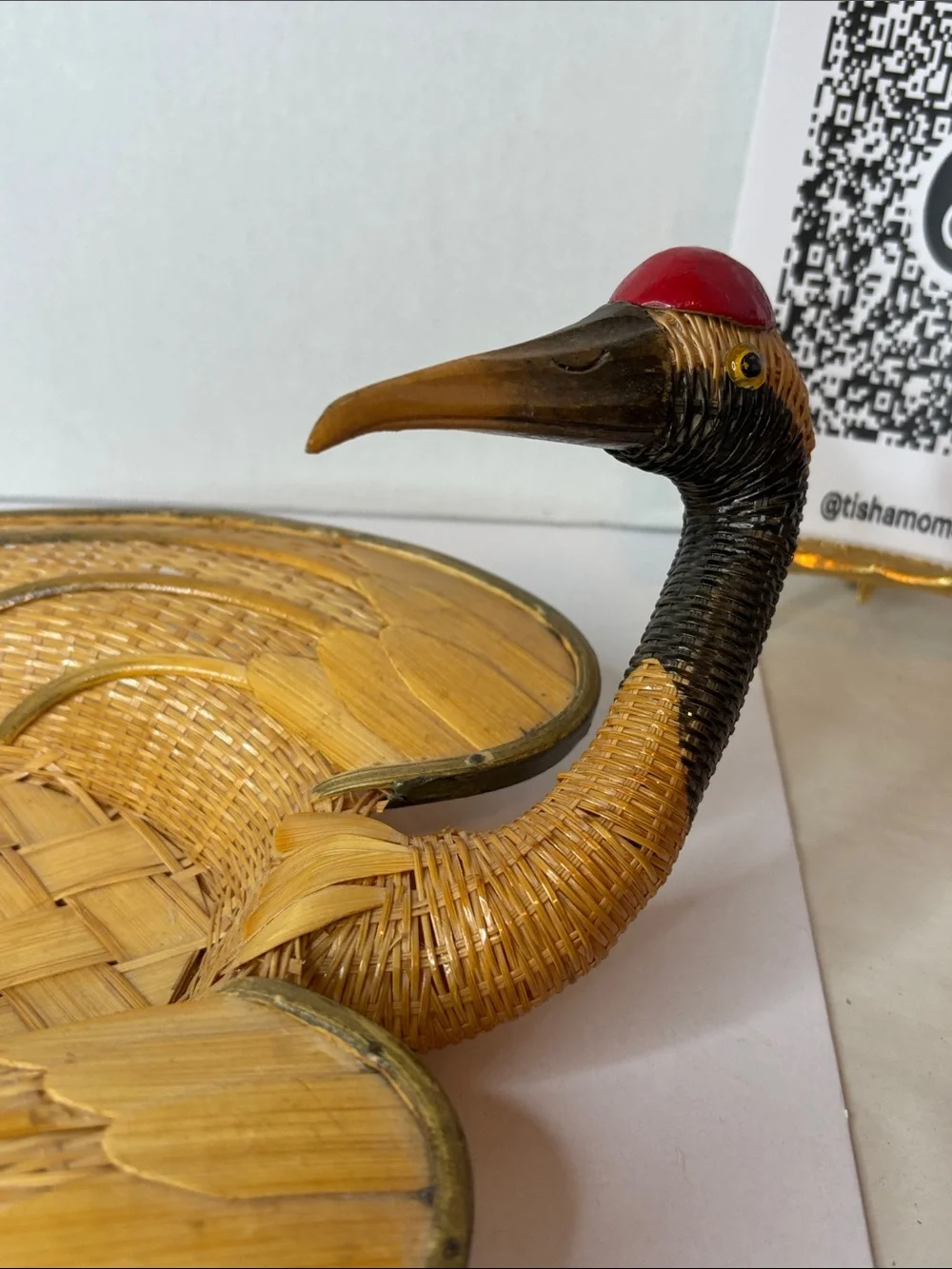 N/A handwoven crane